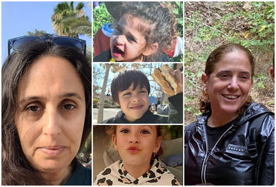 חלק מהמשוחררים הערב