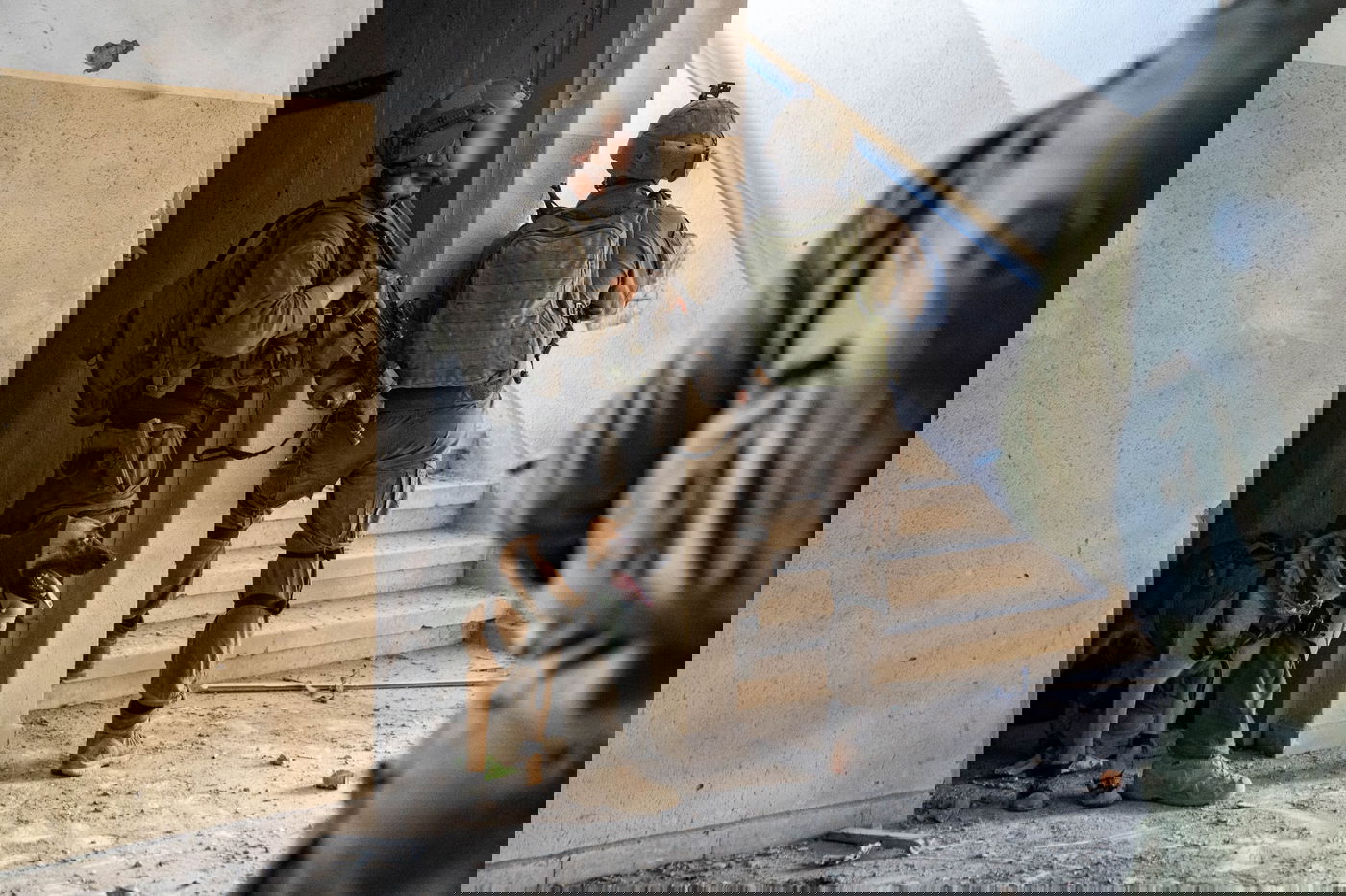 פעילות לוחמי ולוחמות יחידת עוקץ בשטח רצועת עזה