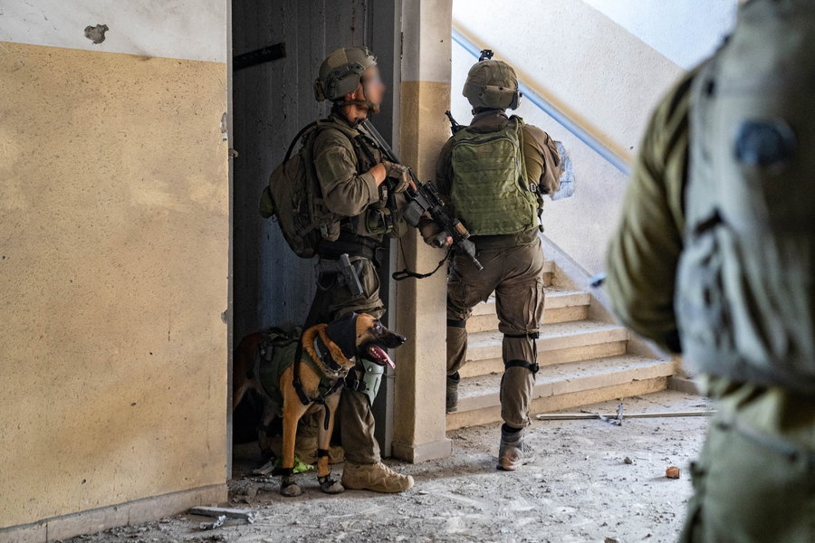 פעילות לוחמי ולוחמות יחידת עוקץ בשטח רצועת עזה