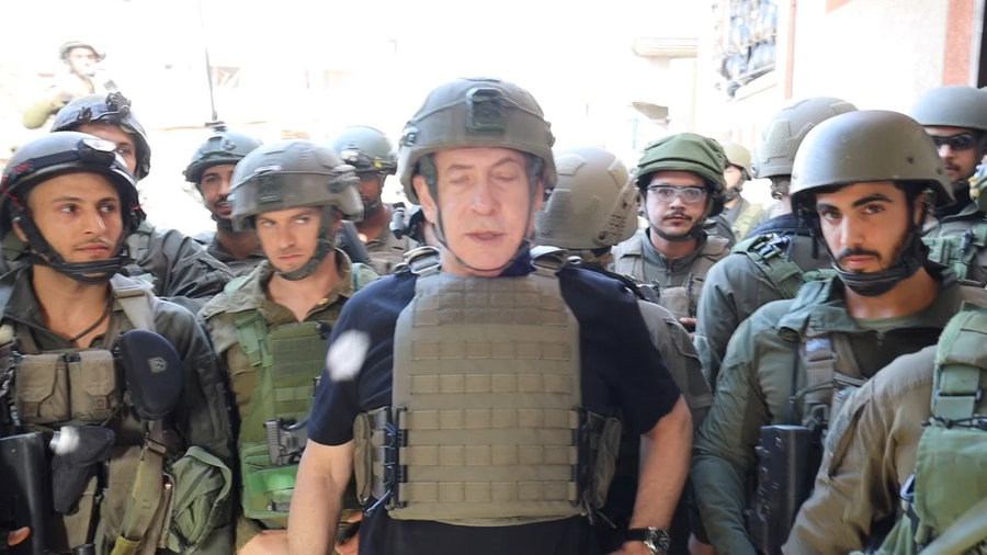 נתניהו בעזה