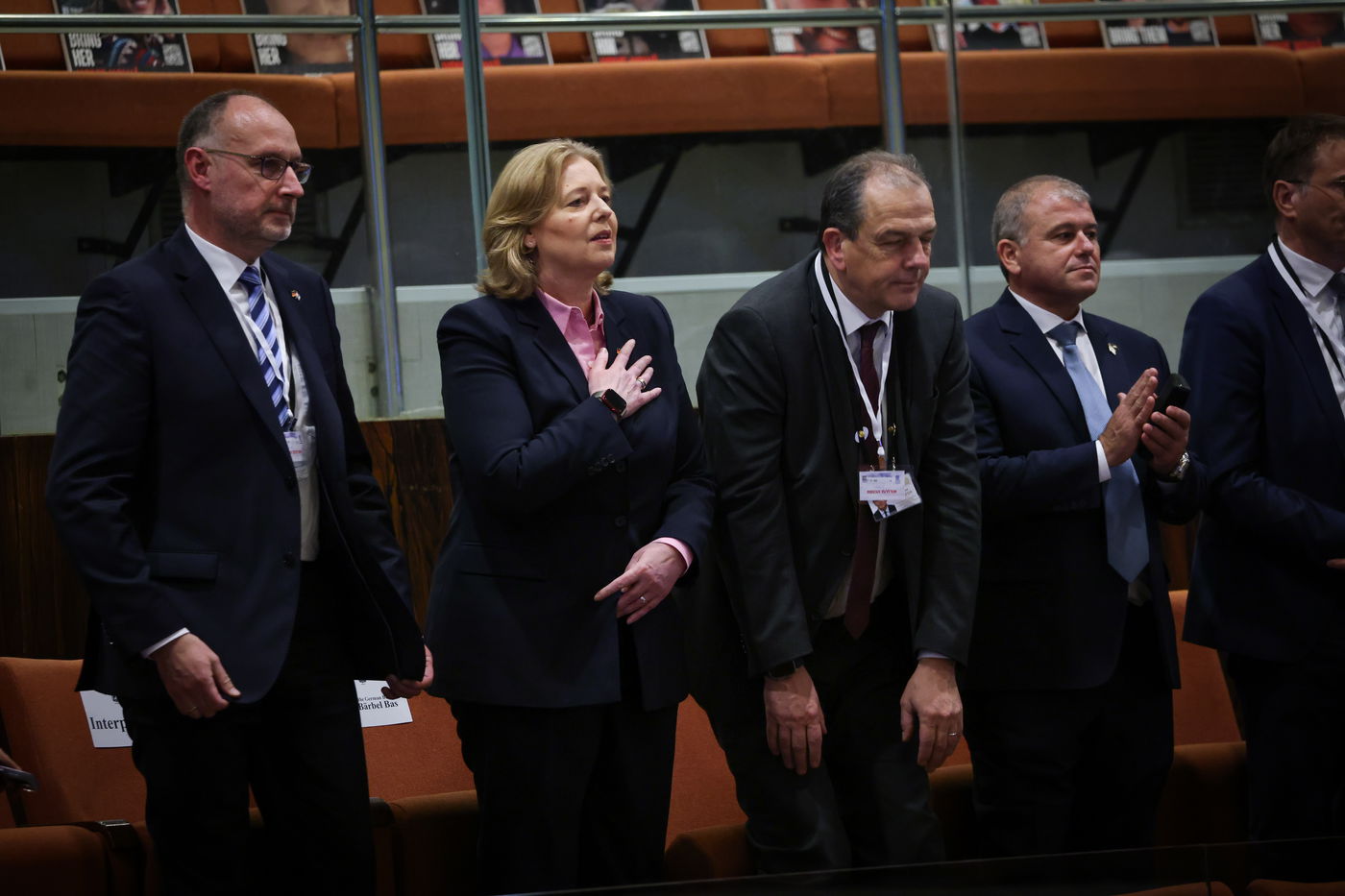 נשיאת הבונדסטאג הגרמני במליאה