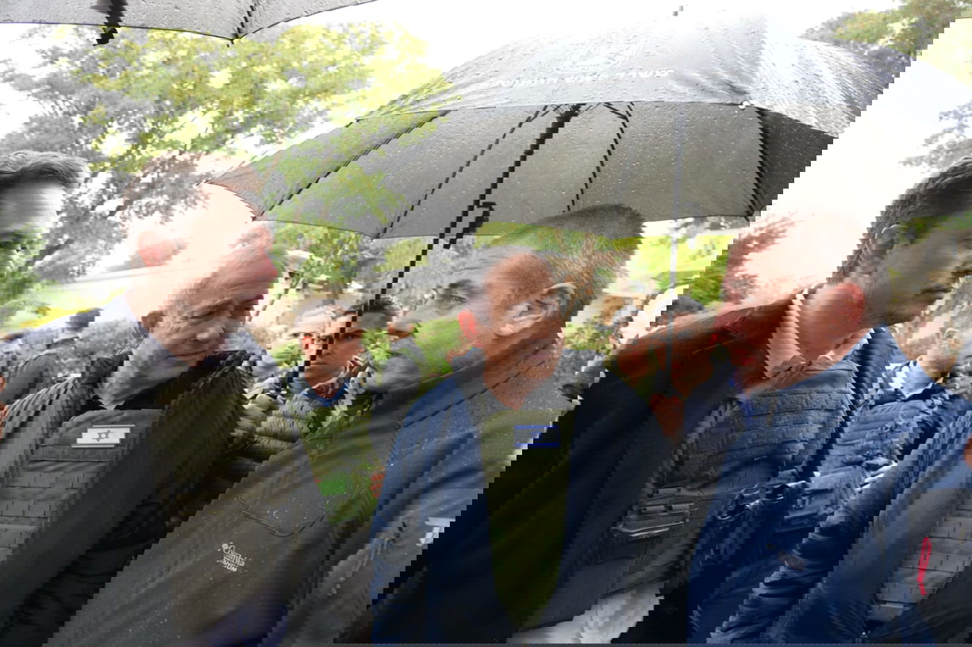 נתניהו ומאסק בכפר עזה