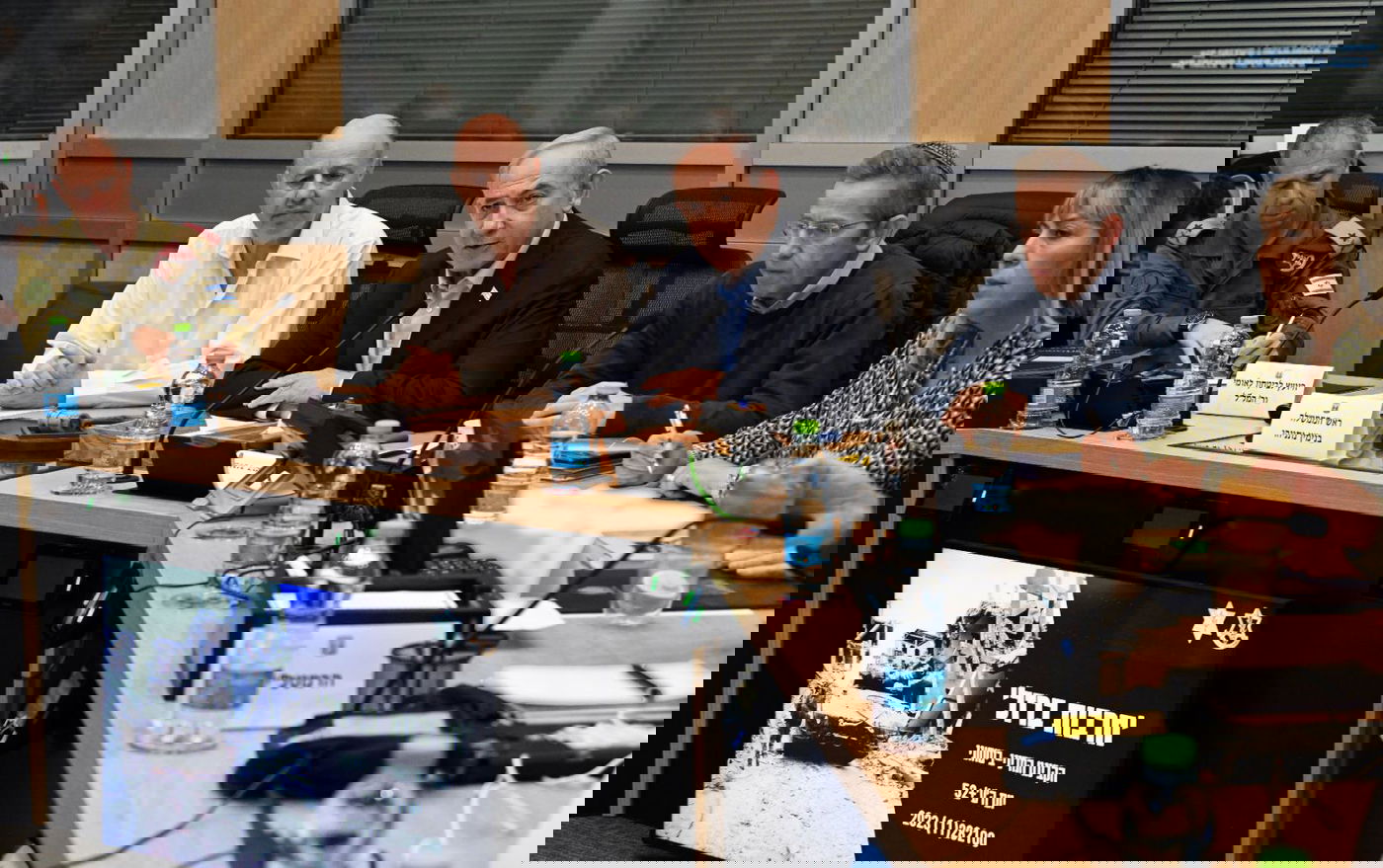 נתניהו בישיבת הקבינט