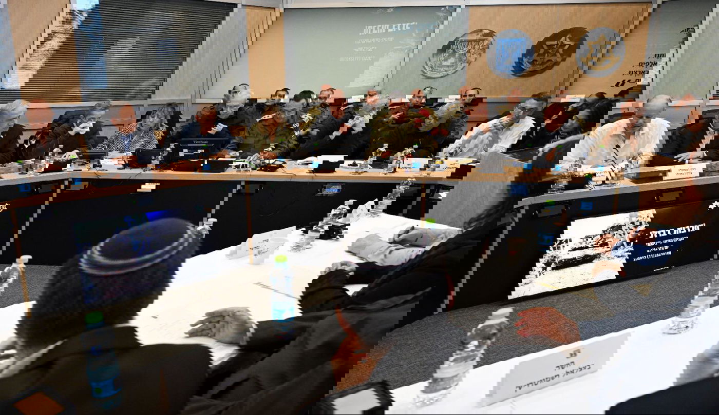 ישיבת הקבינט המדיני ביטחוני