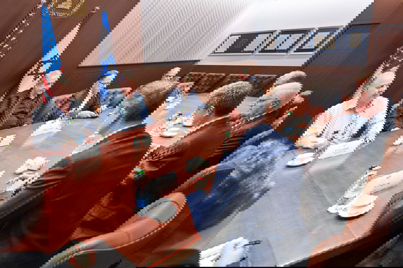 נתניהו עם הנהלת איפא"ק