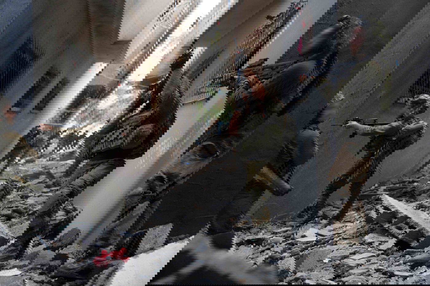 תיעוד חדש: לוחמי צה"ל ברצועת עזה במהלך הפסקת האש