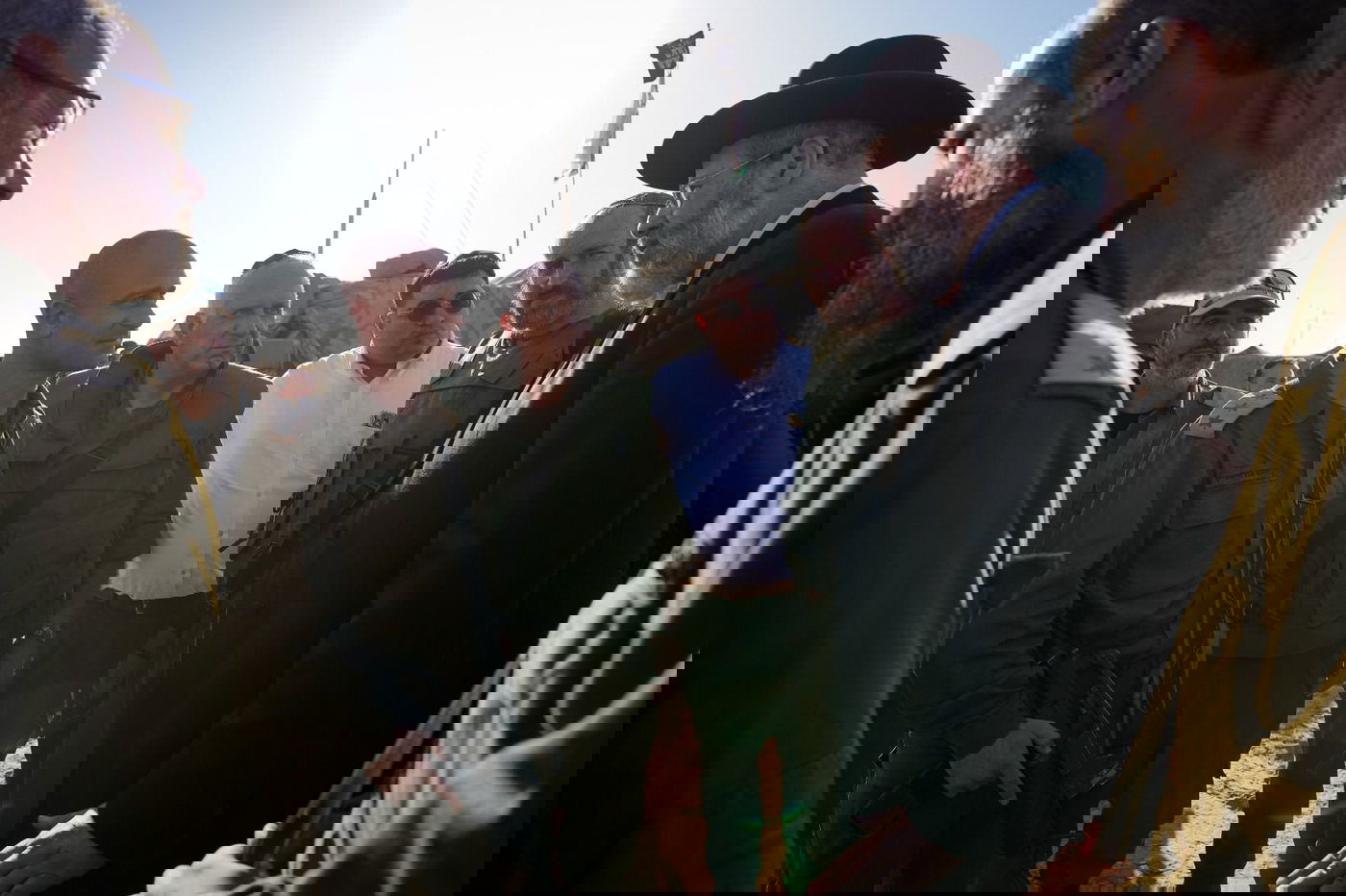 הרב הראשי חיזק את גדודי התותחנים המוצבים בגבול עזה