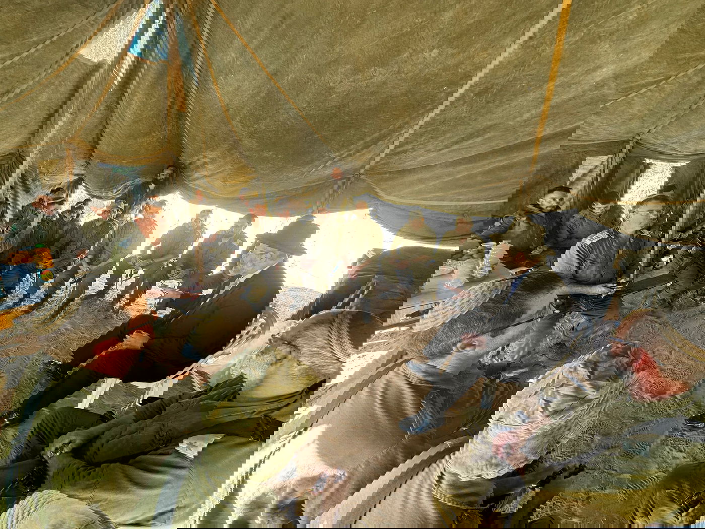 הרב הראשי חיזק את גדודי התותחנים המוצבים בגבול עזה