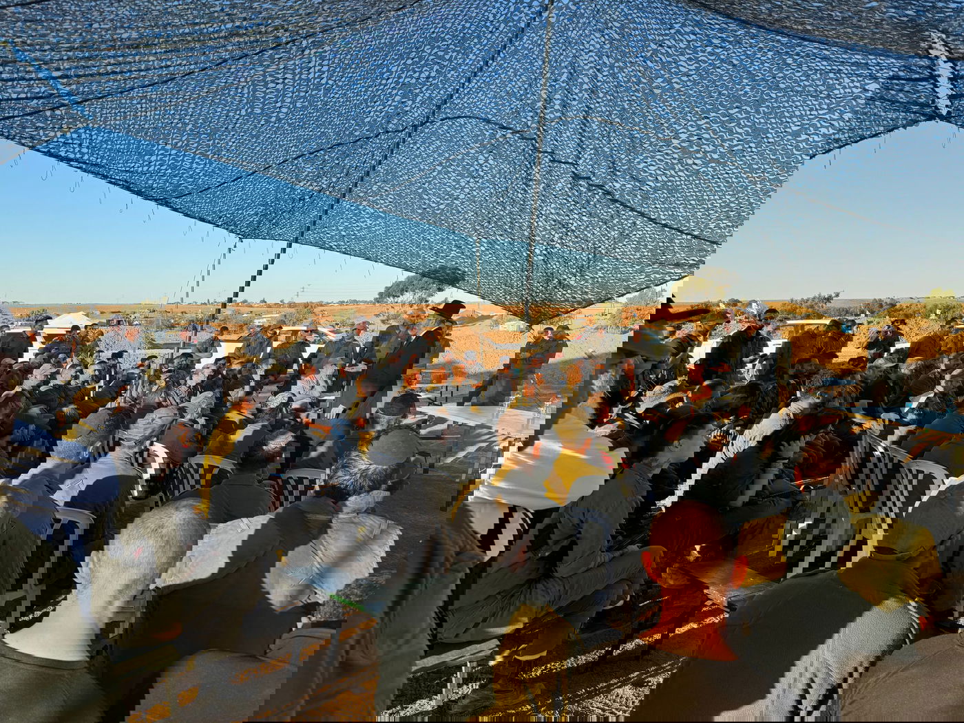 הרב הראשי חיזק את גדודי התותחנים המוצבים בגבול עזה