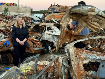 שרה נתניהו בעוטף עזה 