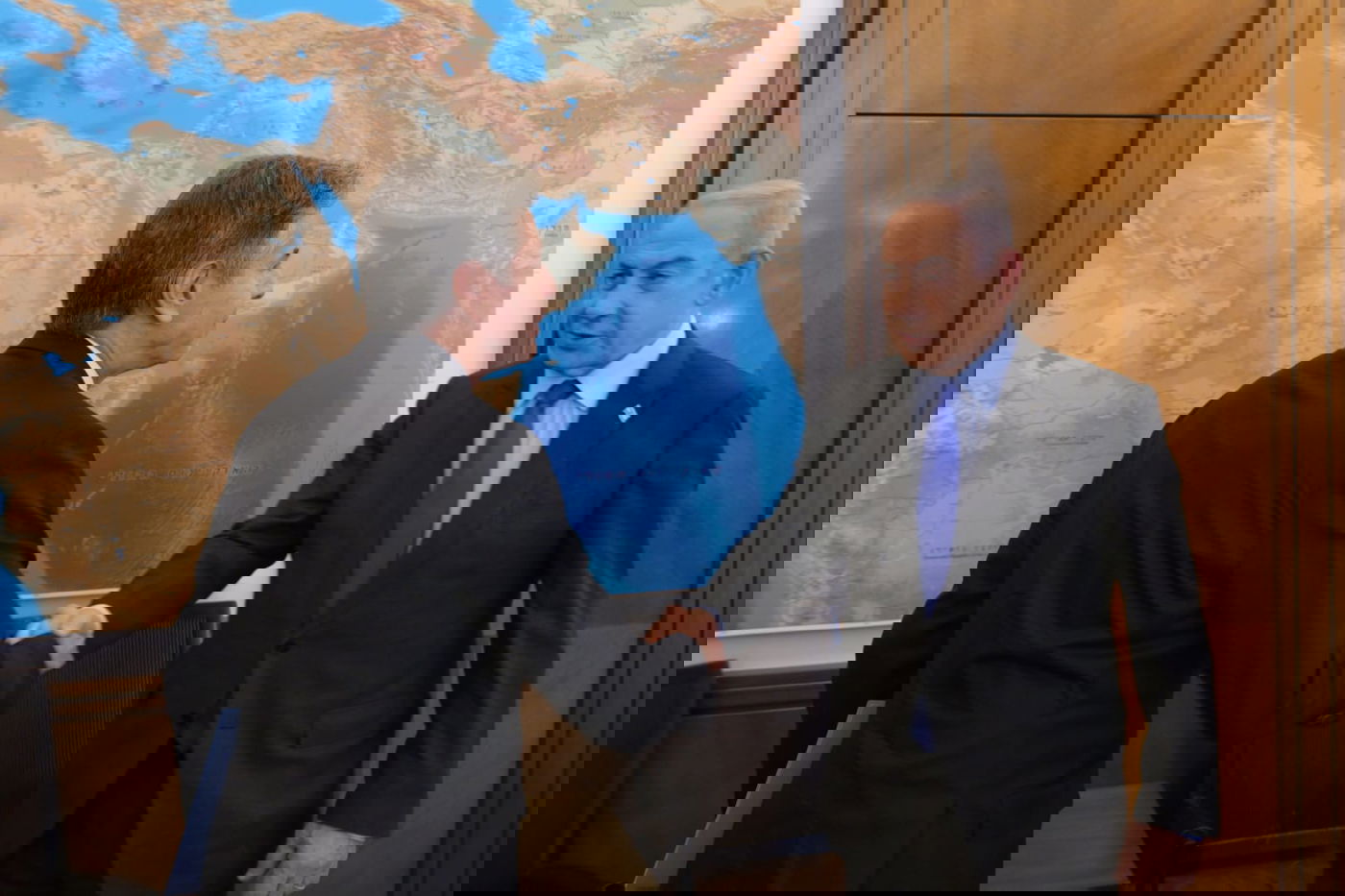 נתניהו עם בלינקן