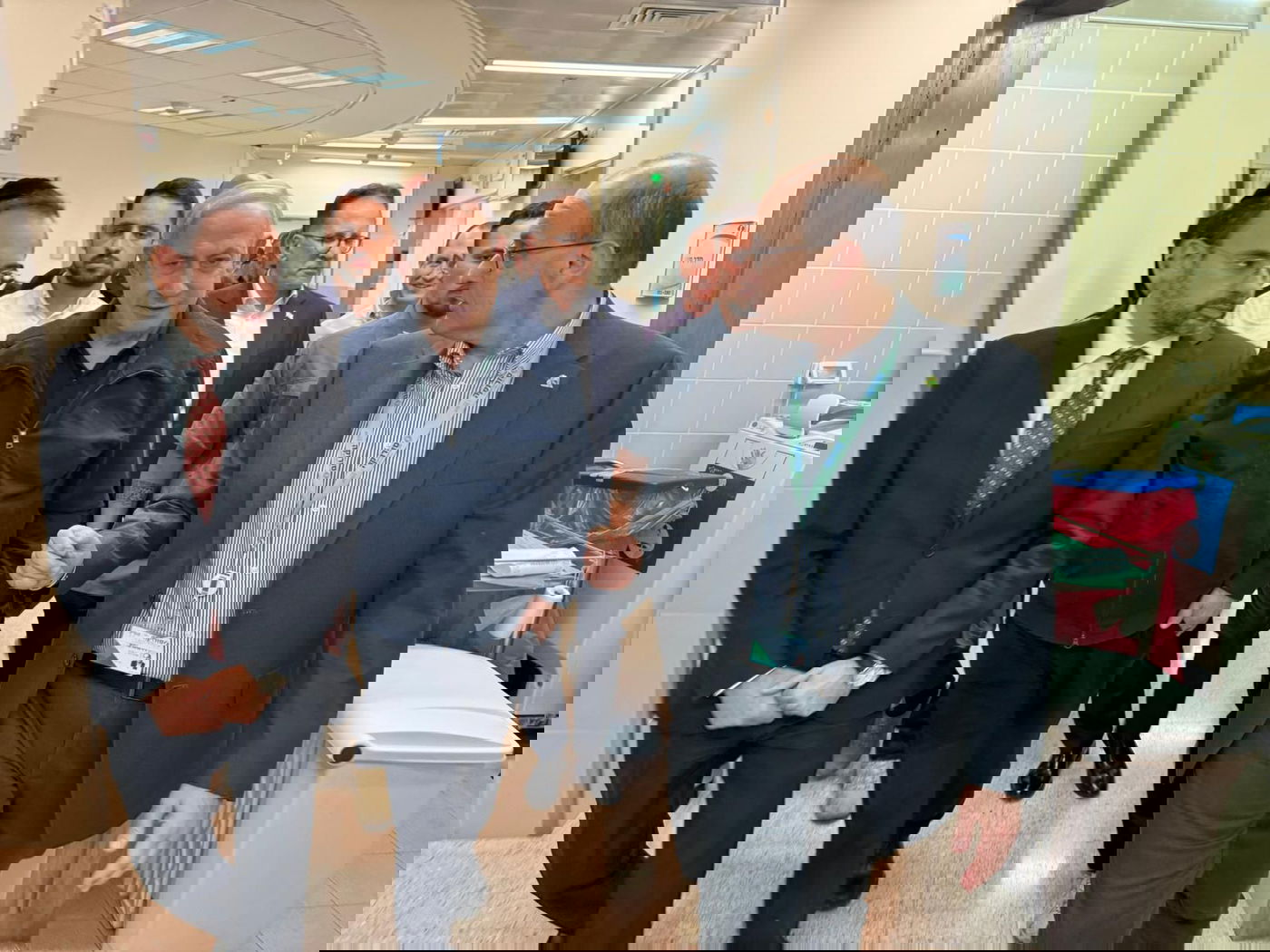 ראש הממשלה ושר הבריאות ביקרו את פצועי כוחות הביטחון