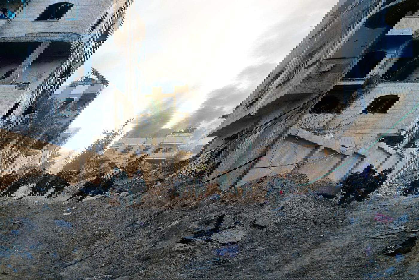 הלחימה בעזה חודשה | צפו בגלרייה מלב הקרבות ברצועה