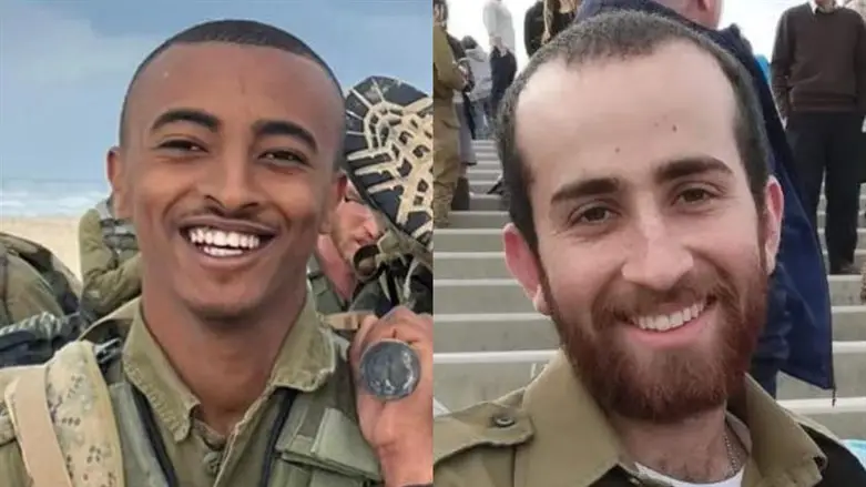 רס"ל (מיל׳) אור ברנדס וסמ"ר אסצ׳אלו סמה