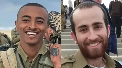 רס"ל (מיל׳) אור ברנדס וסמ"ר אסצ׳אלו סמה