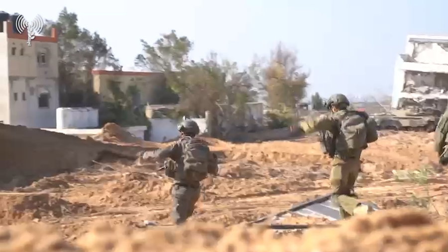 תיעוד מפעילות הכוחות ברצועה בקרקע ובים