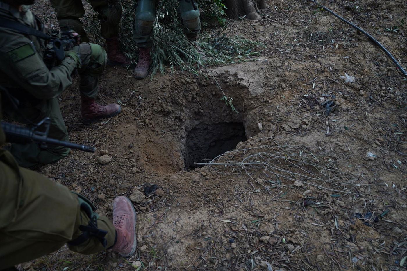 צוות הקרב של חטיבת כפיר מתמרן בעומק רצועת עזה