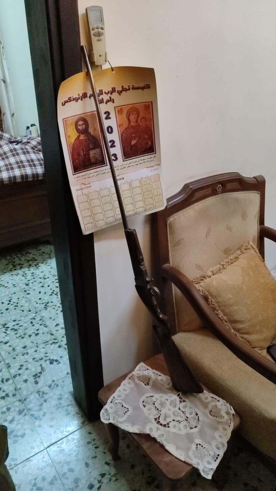 חלק מאמצעי הלחימה שאותרו הלילה ונלקחו