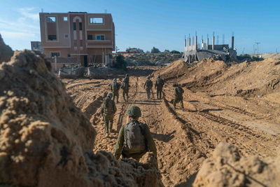 חיילים בעזה