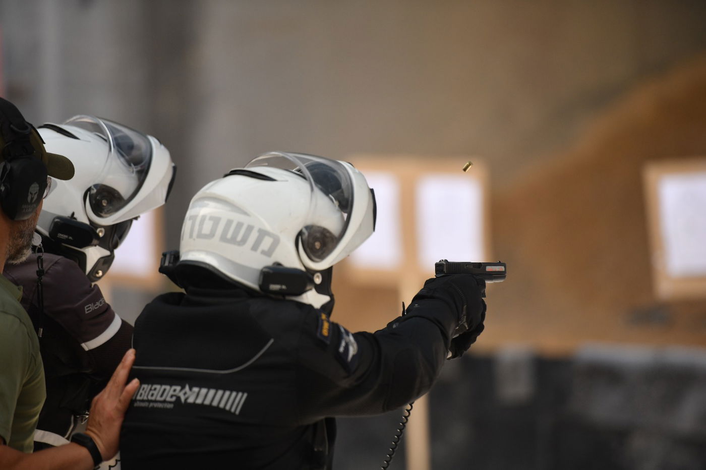 אימון שוטרי תנועה מסיירת האופנועים