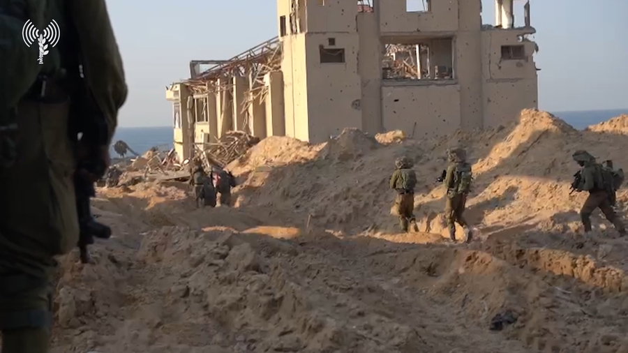 לוחמי צה"ל ברצועת עזה