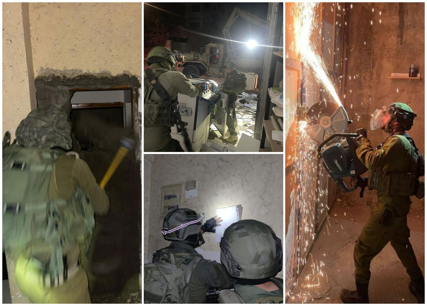 הפעילות הלילה ביו"ש