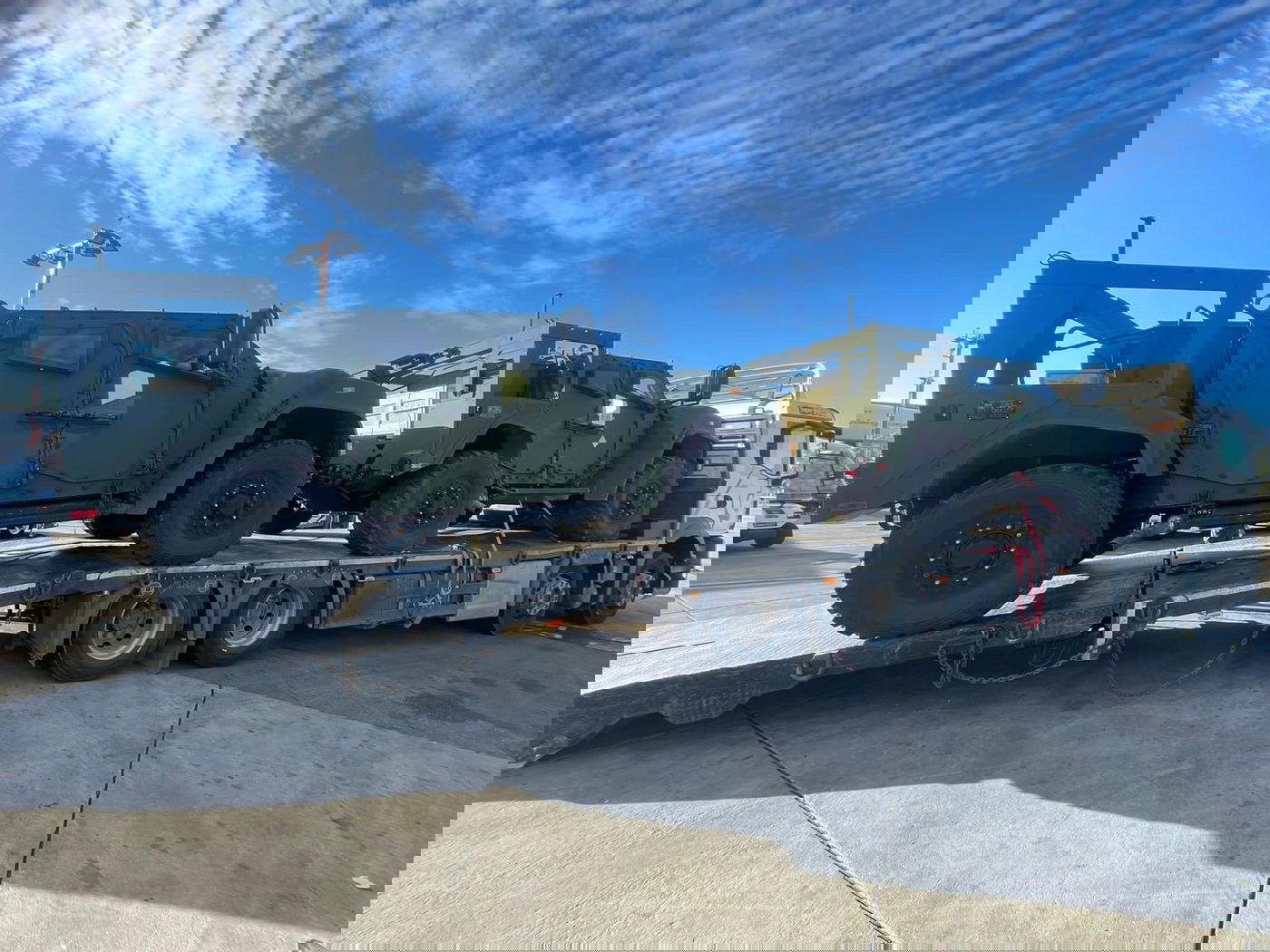 הציוד שהגיע לישראל