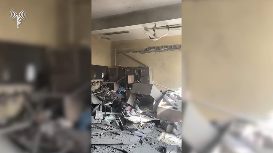 זה מה שלוחמי צה"ל איתרו בתוך בית ספר בצפון רצועת עזה