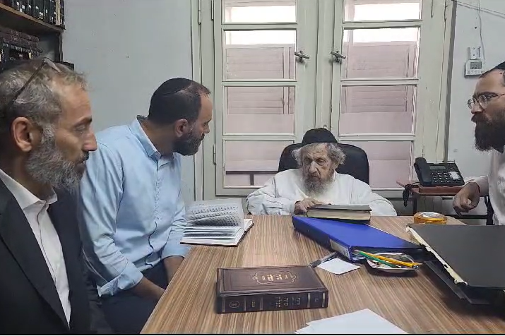 אביו של הירש גולדברג מתברך