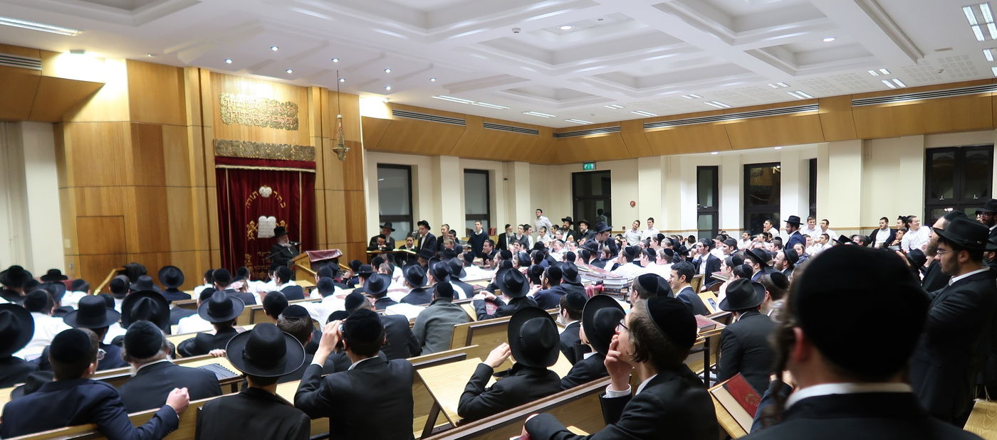 ביקור הגאון רבי ברוך דב פוברסקי באנגליה