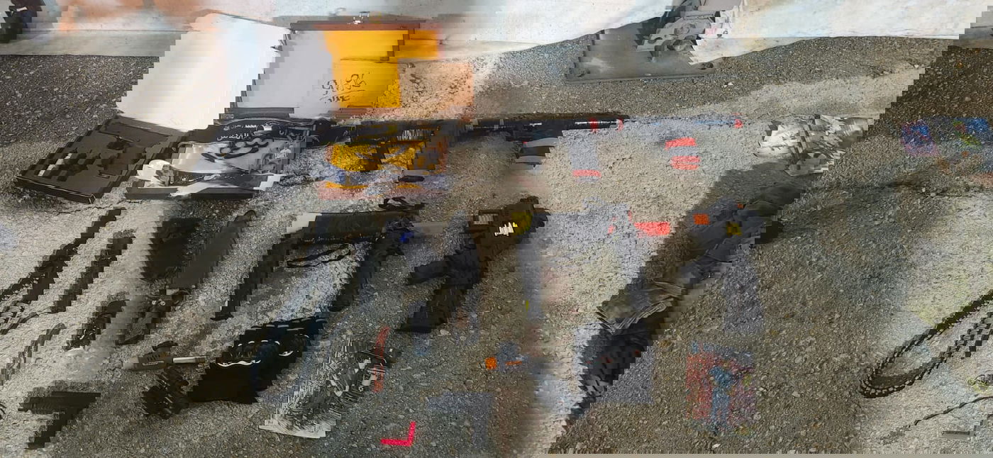 אמצעי הלחימה שאותרו במחנה הפליטים ג'נין