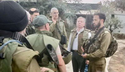 שגריר אוקראינה ביקר בניר עוז: "תזכורת לכאב ולזוועות ב-7 לאוקטובר"