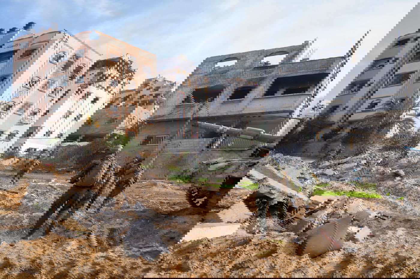 אוגדה 98 בחאן יונס, חטיבה 460 בג׳אבליה | הקרבות הקשים