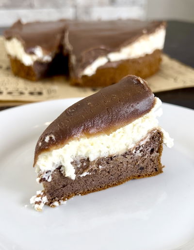 עוגת קרמבו חלבית ללא קמח