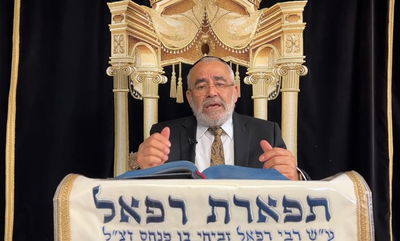 הרב שלמה זביחי בפרסית על 'וישב' • צפו 