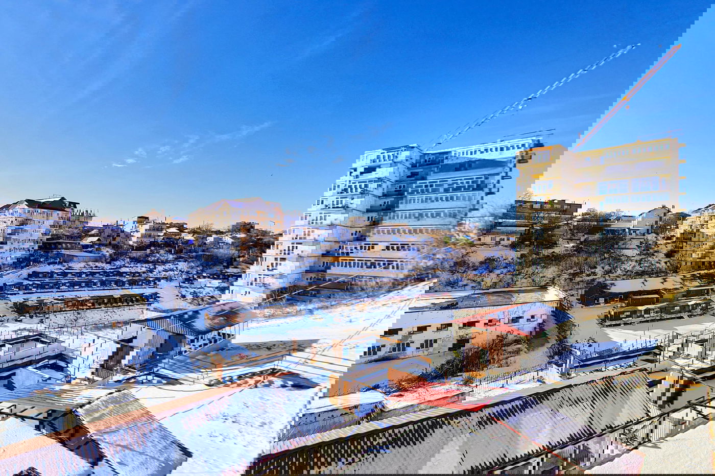 השלג באומן מוקדם יותר השבוע