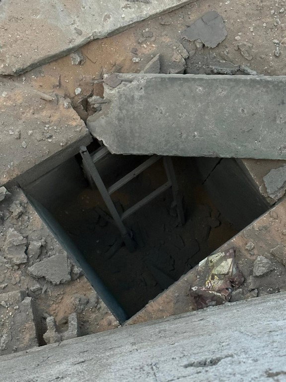 הלוחמים מצאו פיר מנהרה ואמל"ח באוניברסיטת "אל-אזהר"