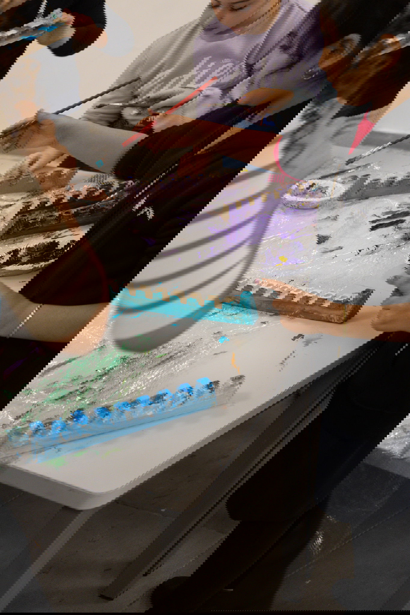 קישוט החנוכיות ללוחמים