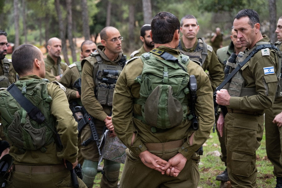 הרמטכ״ל בגבול לבנון