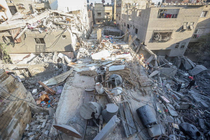 ההריסות בעזה
