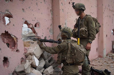 לוחמי צה"ל ברצועת עזה