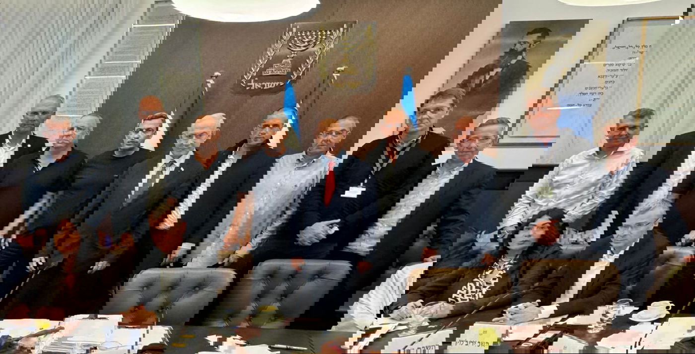 ישיבת הממשלה של ראש הממשלה והשרים יחד עם ראשי הרשויות של עוטף עזה