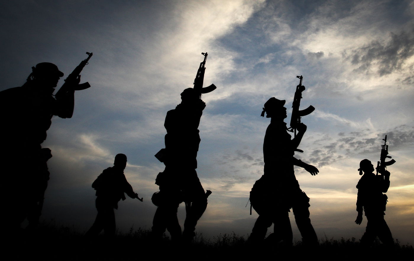 מחבלים חמושים בעזה | ארכיון