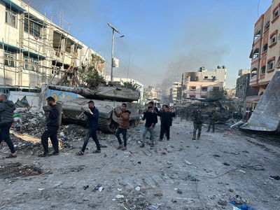 מחבלי חמאס נכנעים