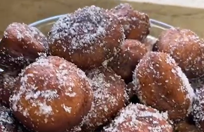 סופגניות שמנת וניל טעימות לכבוד חנוכה