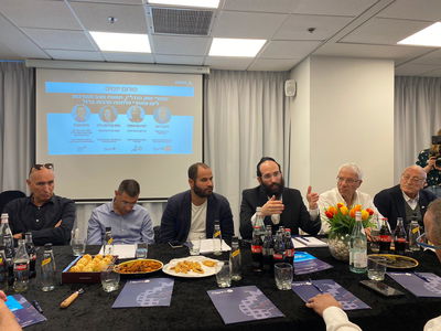 מנכ"ל משרד השיכון יהודה מורגנשטרן בפורום יזמי נדל"ן