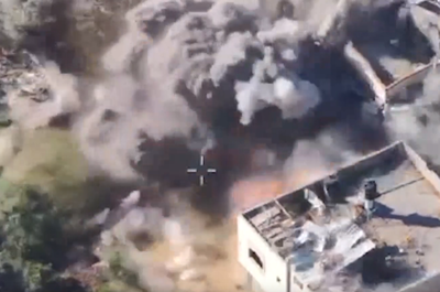 העמדה שיגרה רקטות לישראל; חיל האוויר השמידה | תיעוד