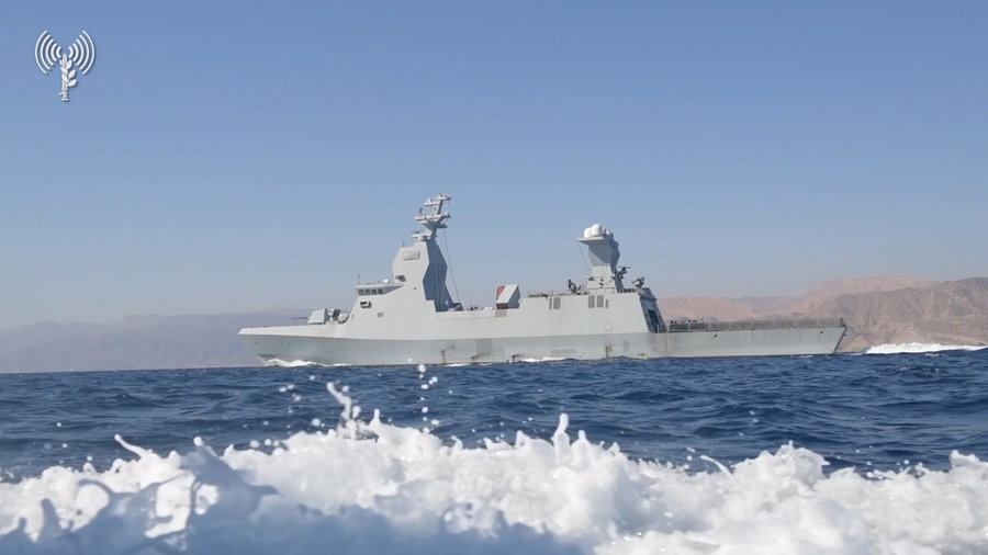 סיום מבצוע ארבע ספינות מדגם 'סערי 6' והפלגה לראשונה במרחב ים סוף