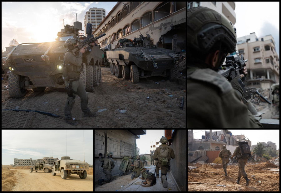 חיילי צה"ל ברצועת עזה