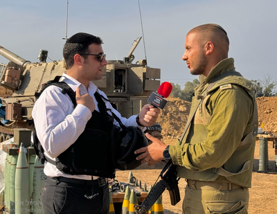 מפקד פלגה בתותחנים בריאיון: "לאחר הטבח יש יצר נקמנות, אבל צריך לשים אותו בצד" 